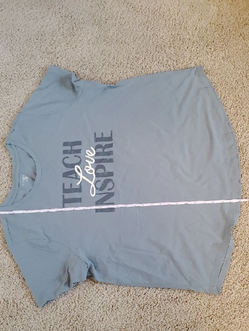 Women's Maurices Seafoam Green Classic Fit Tee 2x - Picture 3 of 5